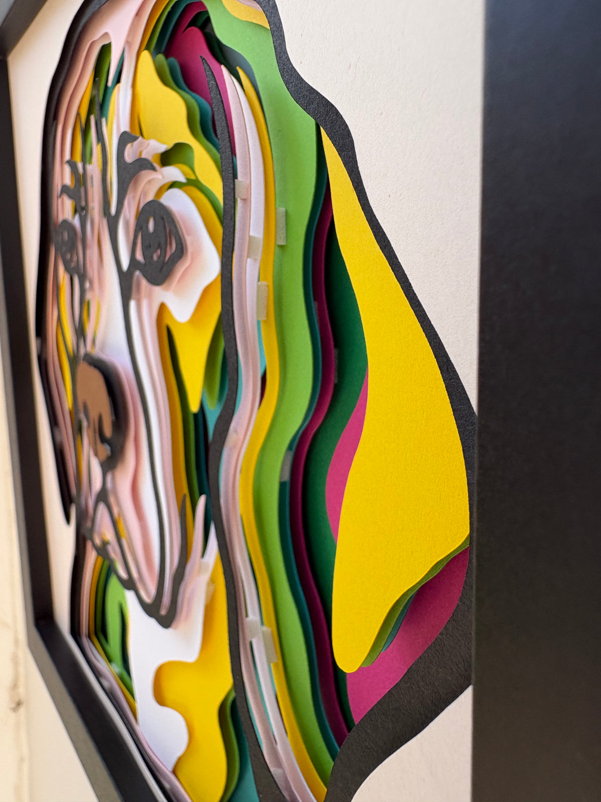 3D Beagle Dog Artwork