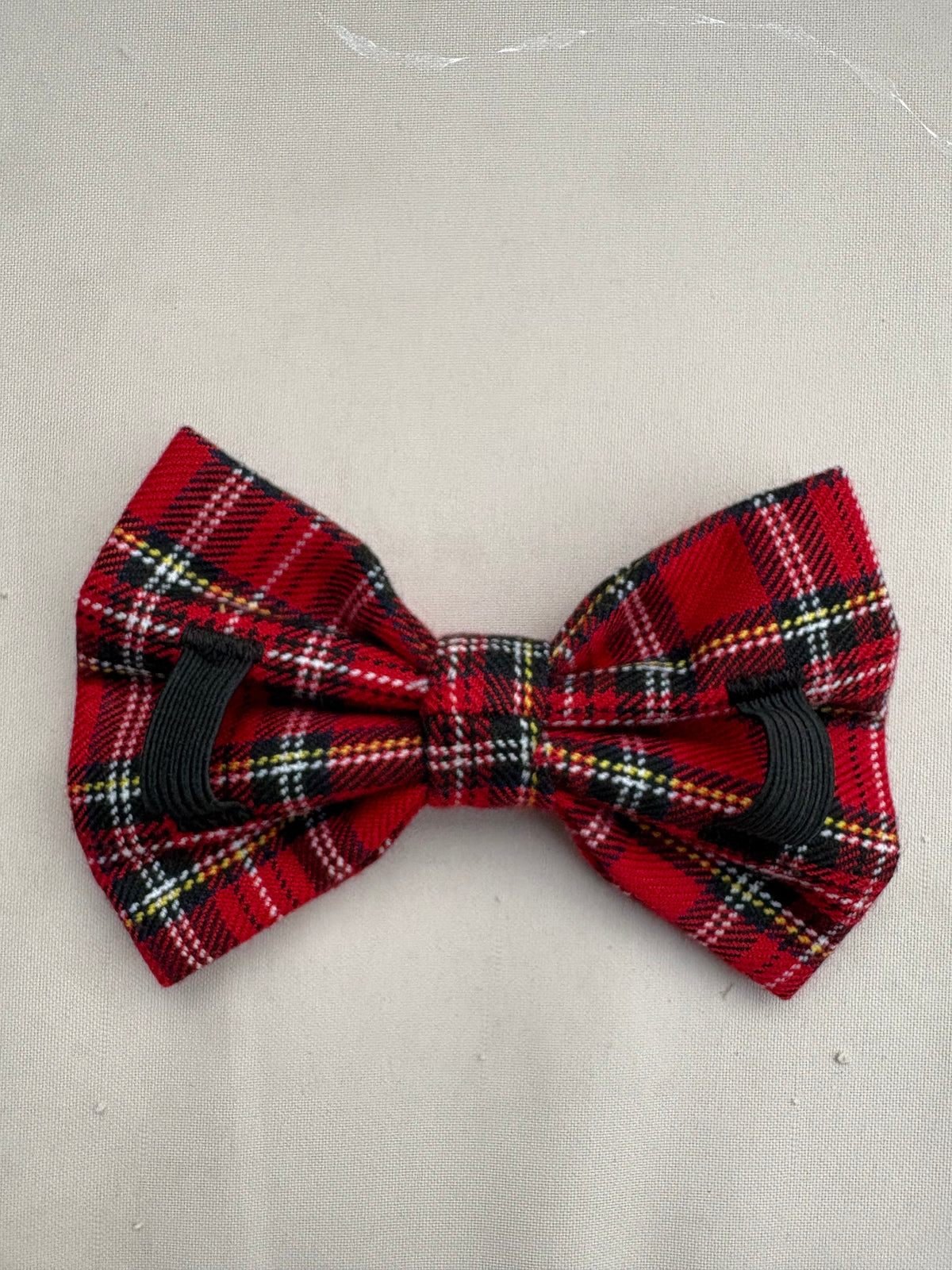 Red Tartan Bow