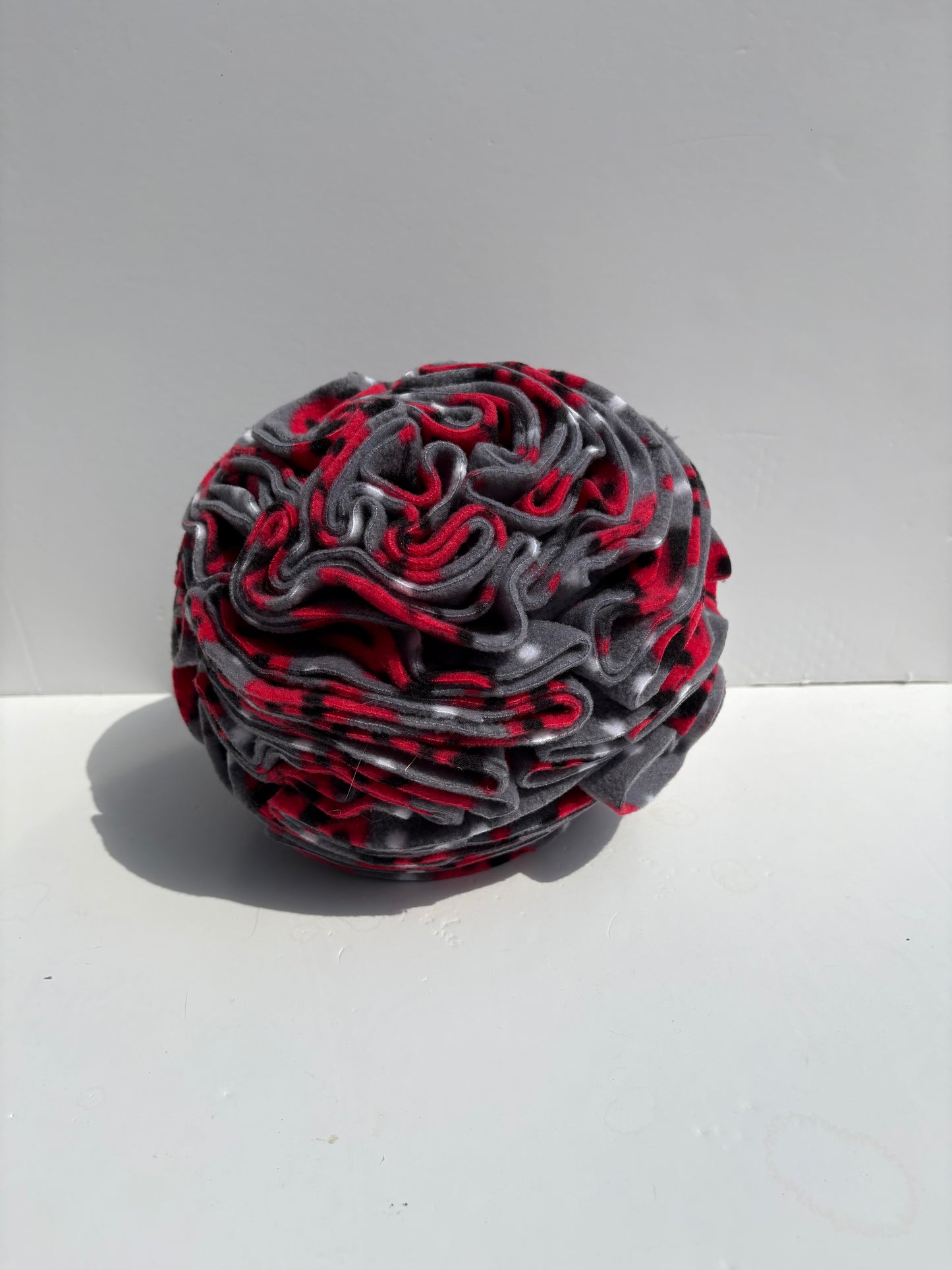 Dog Snuffle Ball 8” Ladybird print