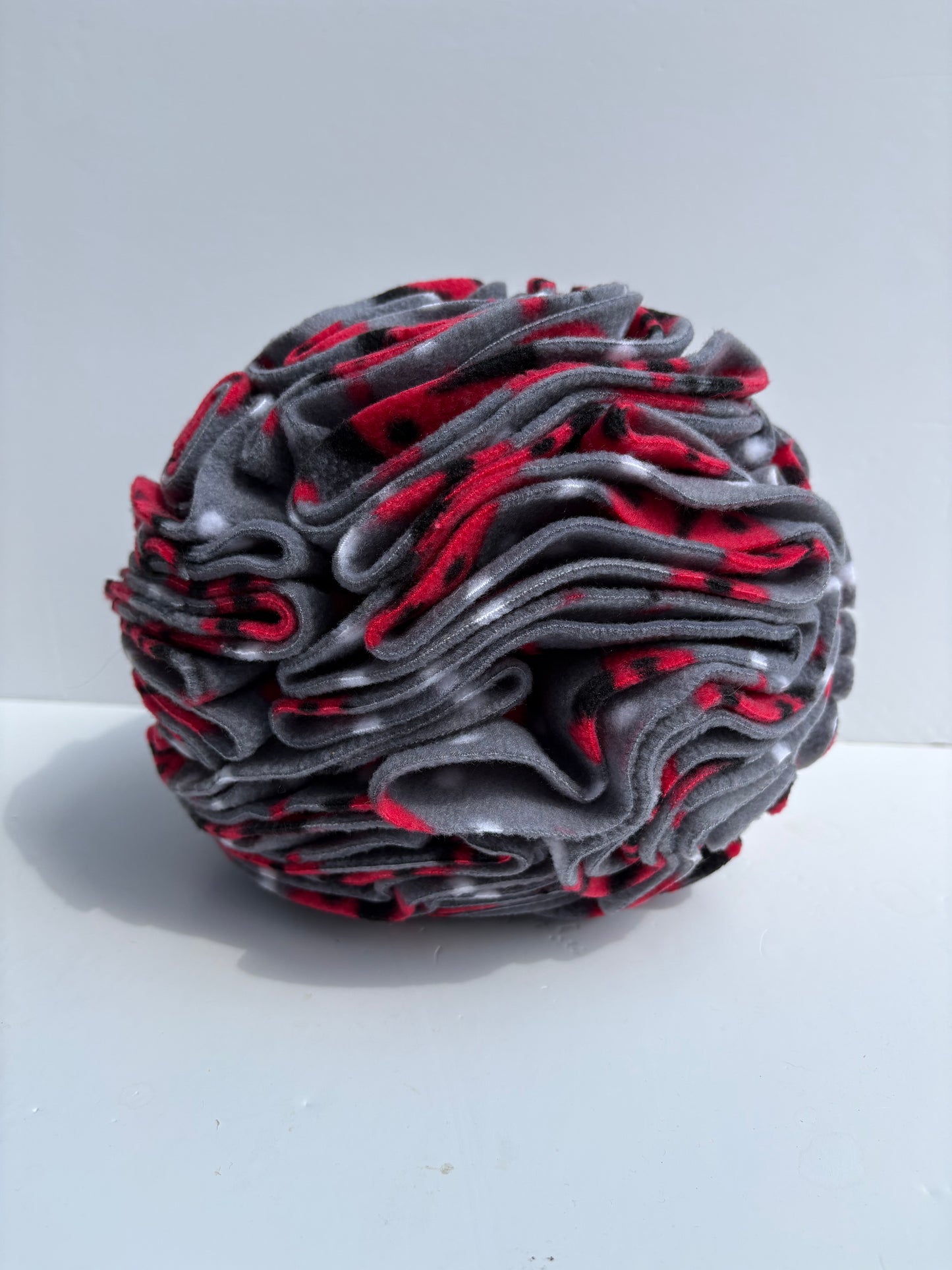 Dog Snuffle Ball 8” Ladybird print
