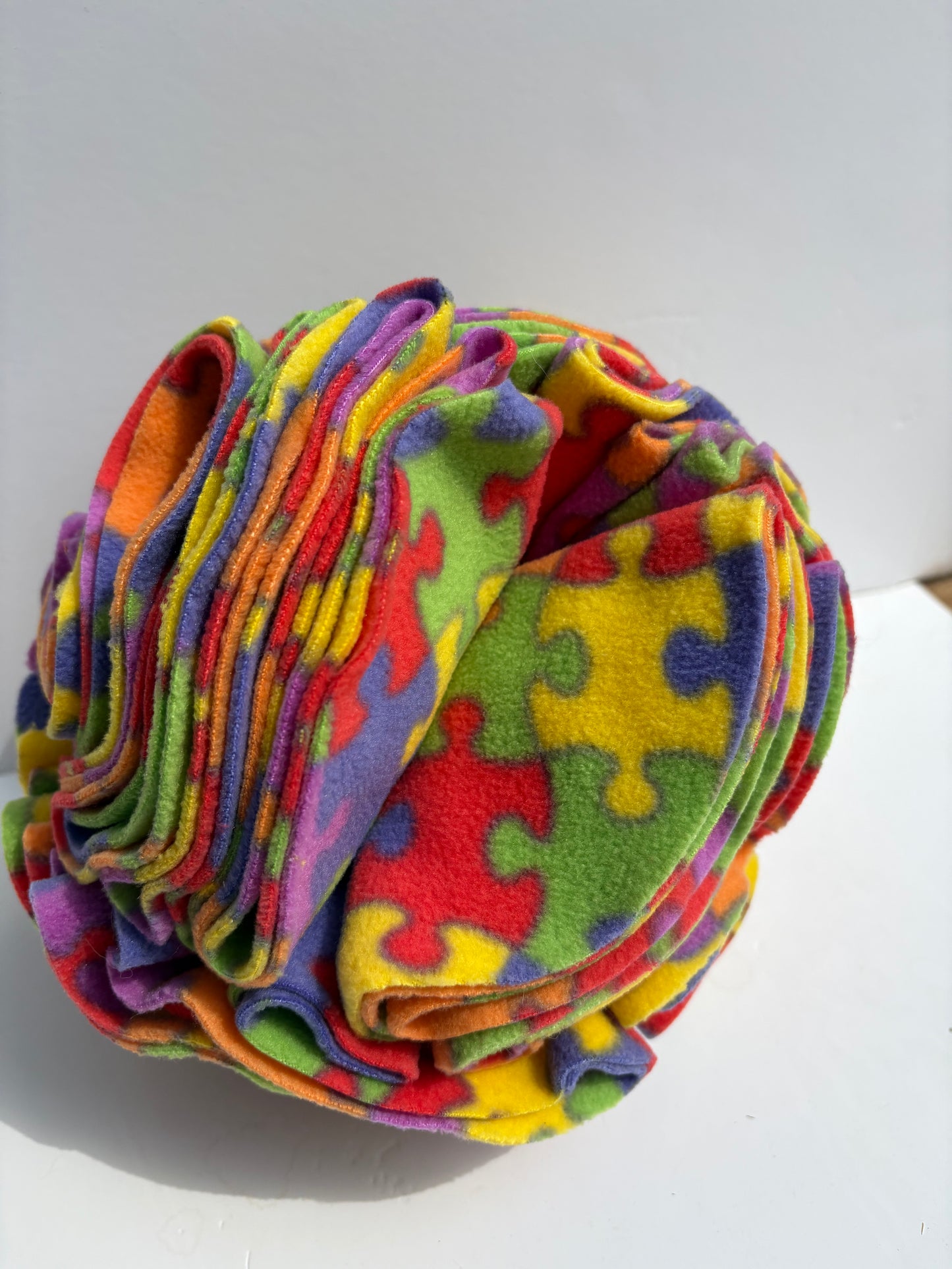 Dog Snuffle Ball 6” Jigsaw print