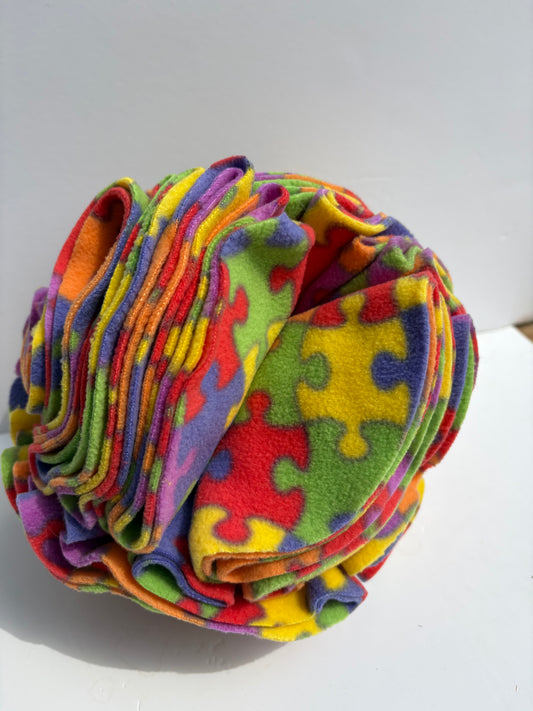 Dog Snuffle Ball 6” Jigsaw print
