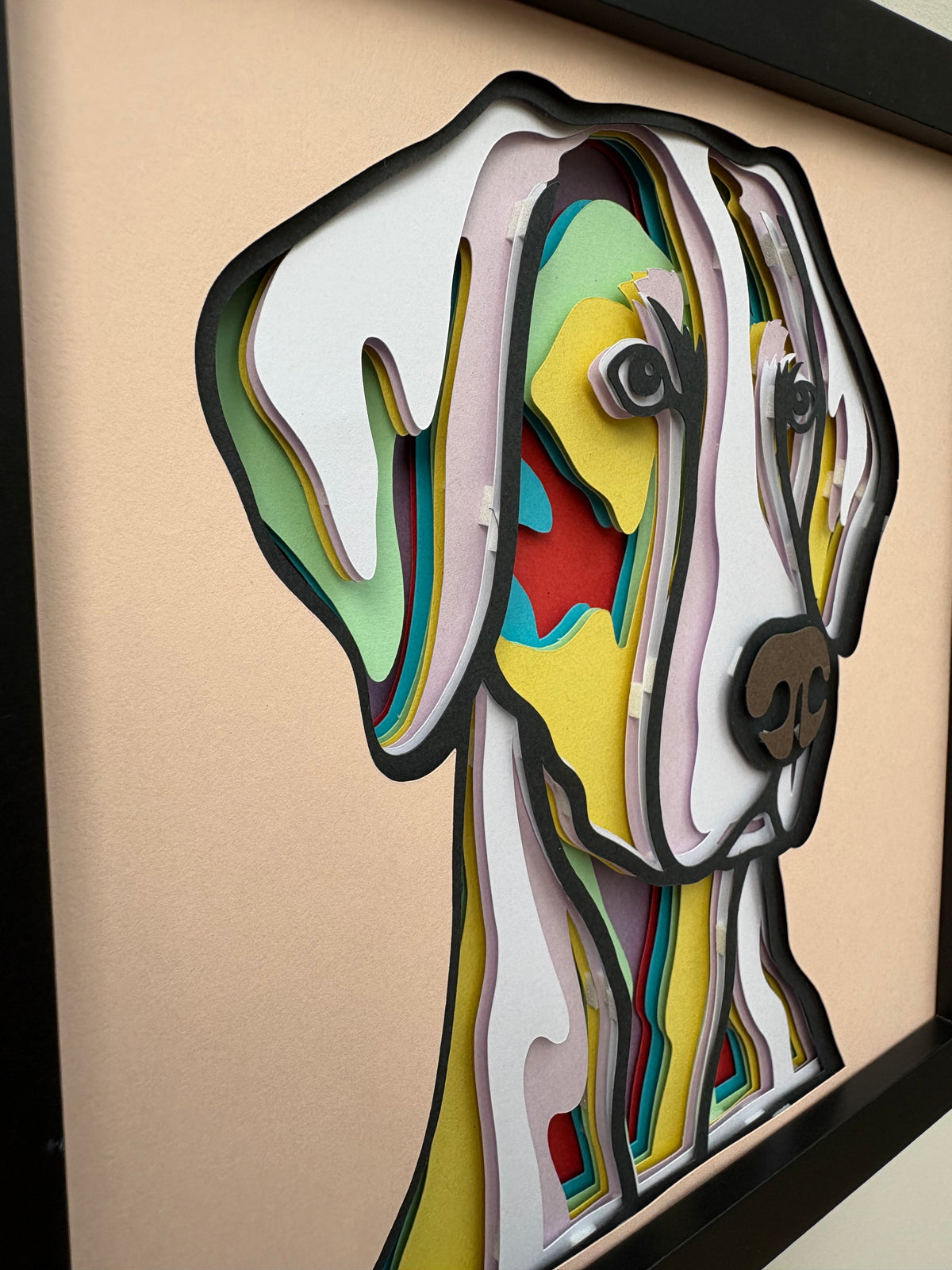 3D Doberman Dog Artwork