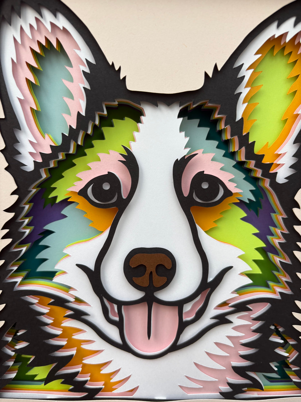 3D Corgi Dog Artwork
