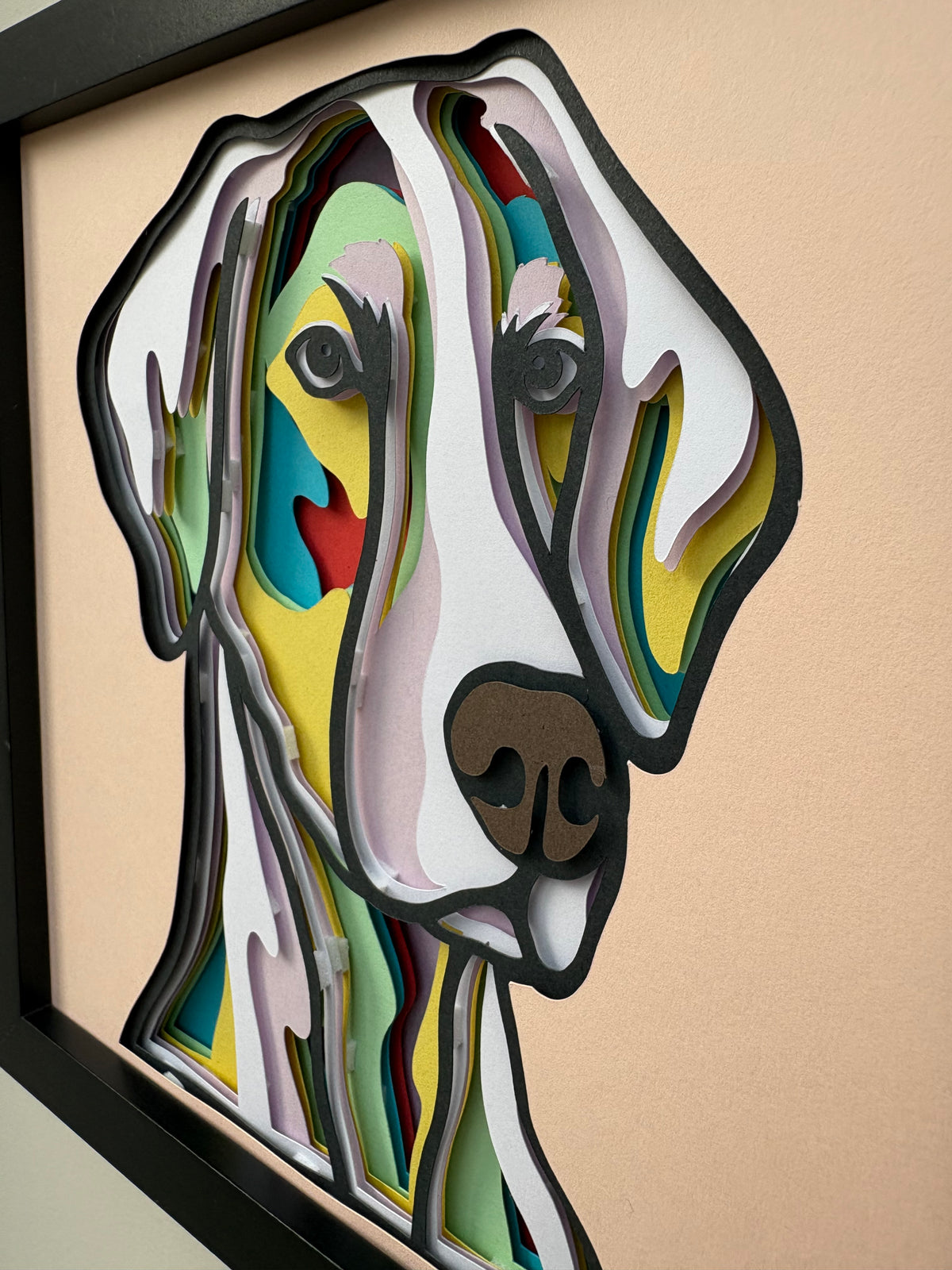 3D Doberman Dog Artwork
