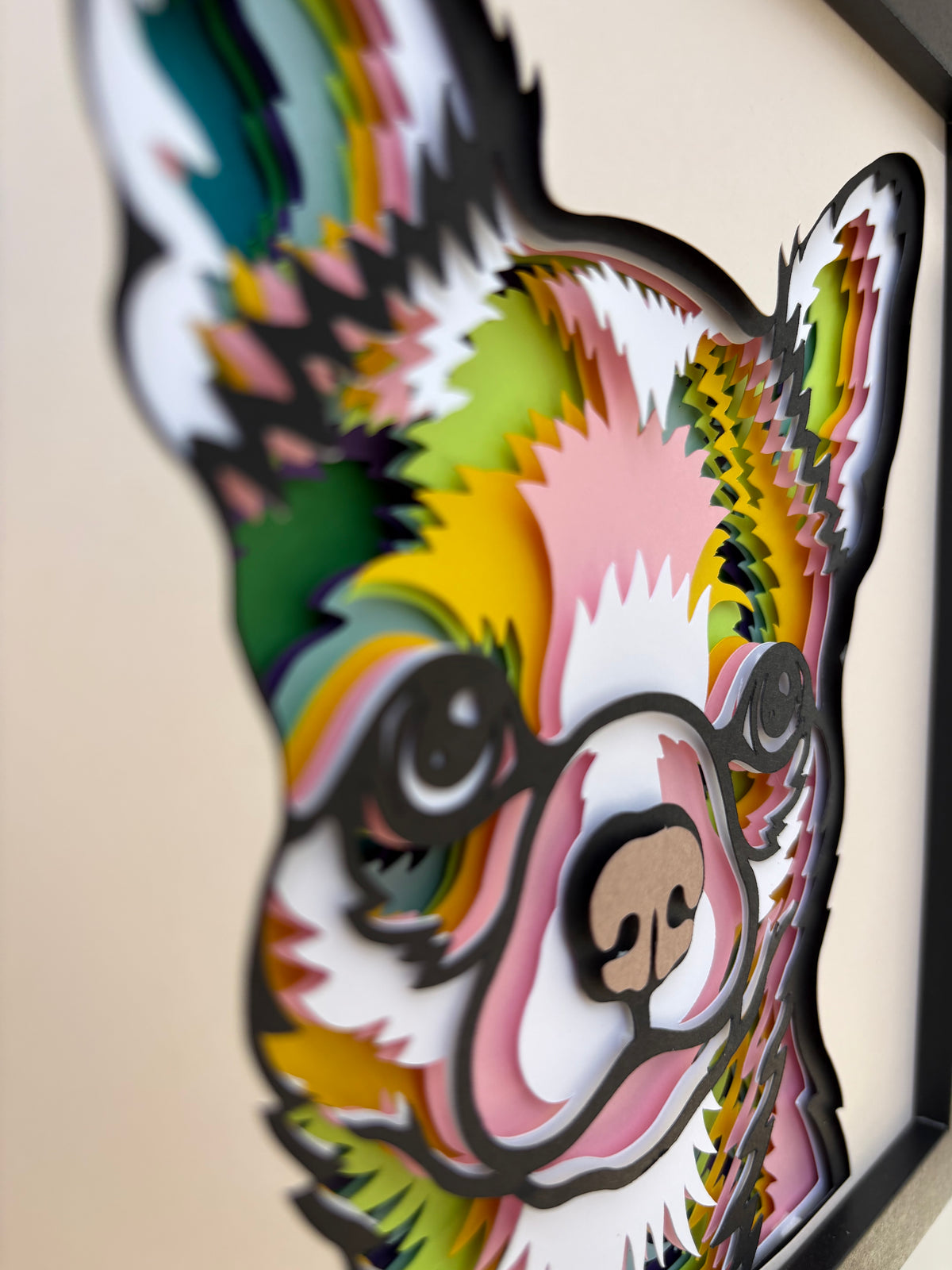 3D Chihuahua Dog Artwork