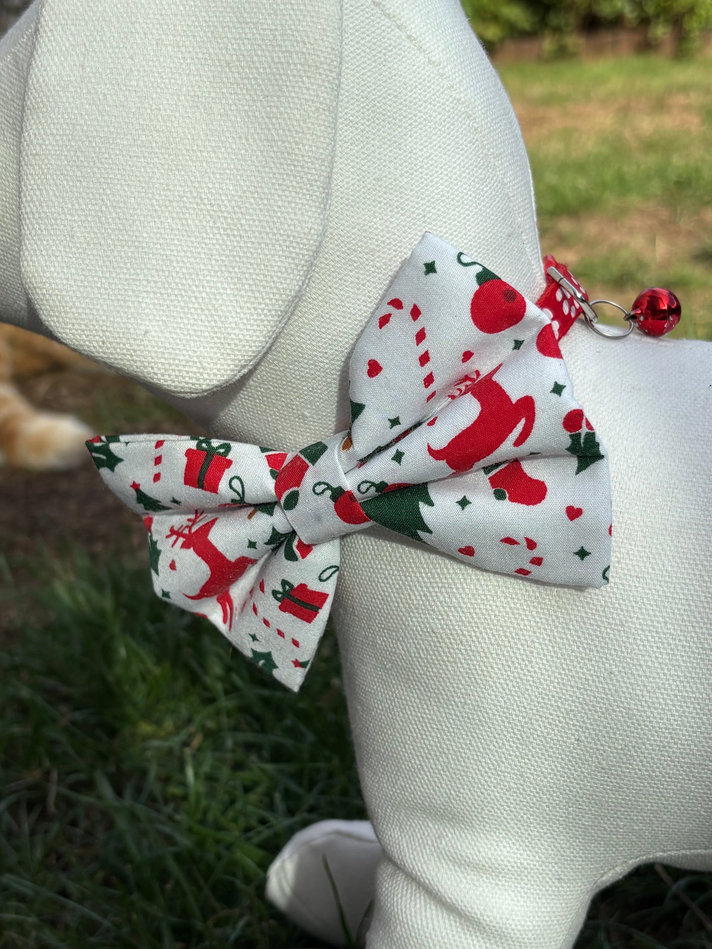 White Christmas Deer