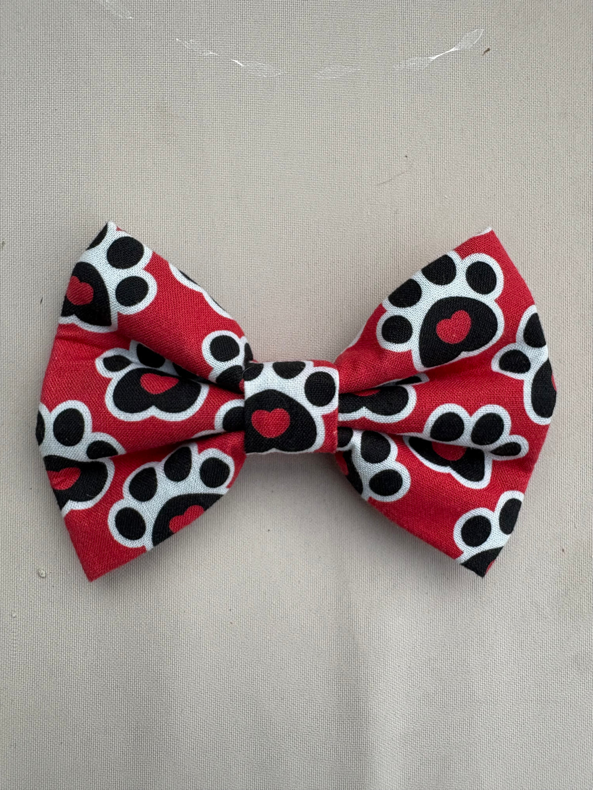 Red Paw Bow