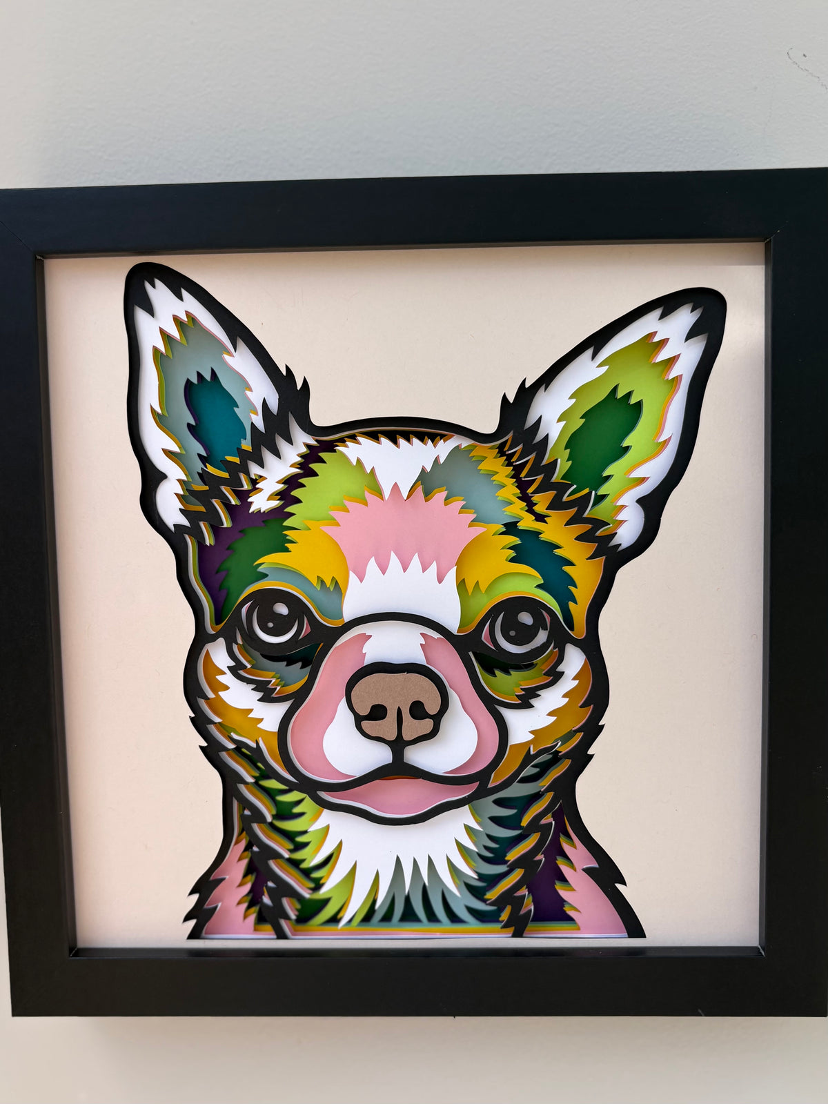 3D Chihuahua Dog Artwork