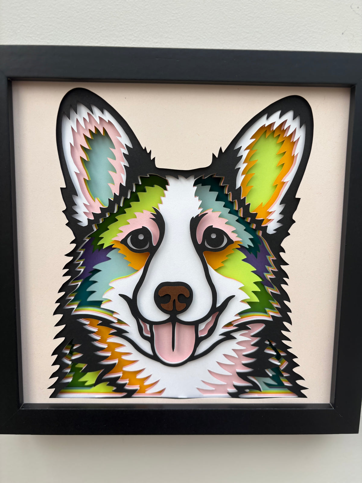 3D Corgi Dog Artwork