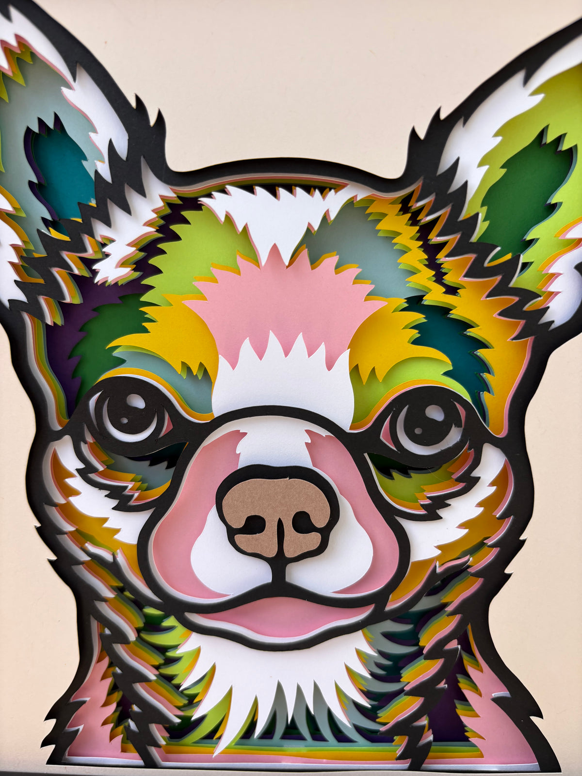3D Chihuahua Dog Artwork