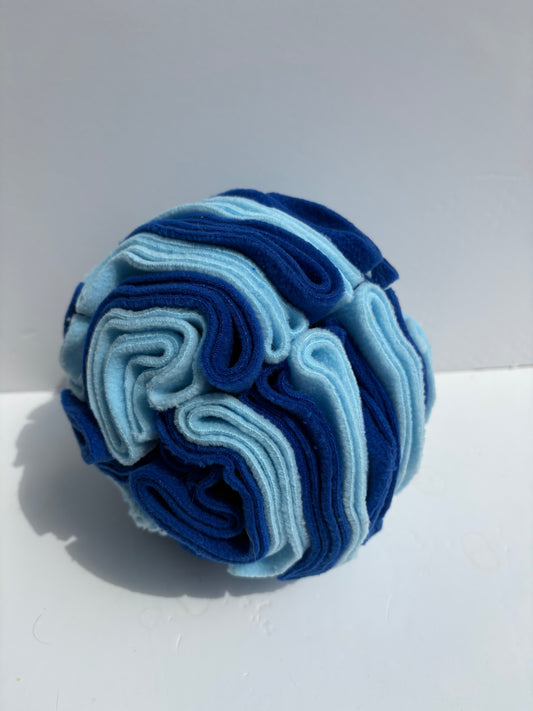 Dog Snuffle Ball 6” Blue