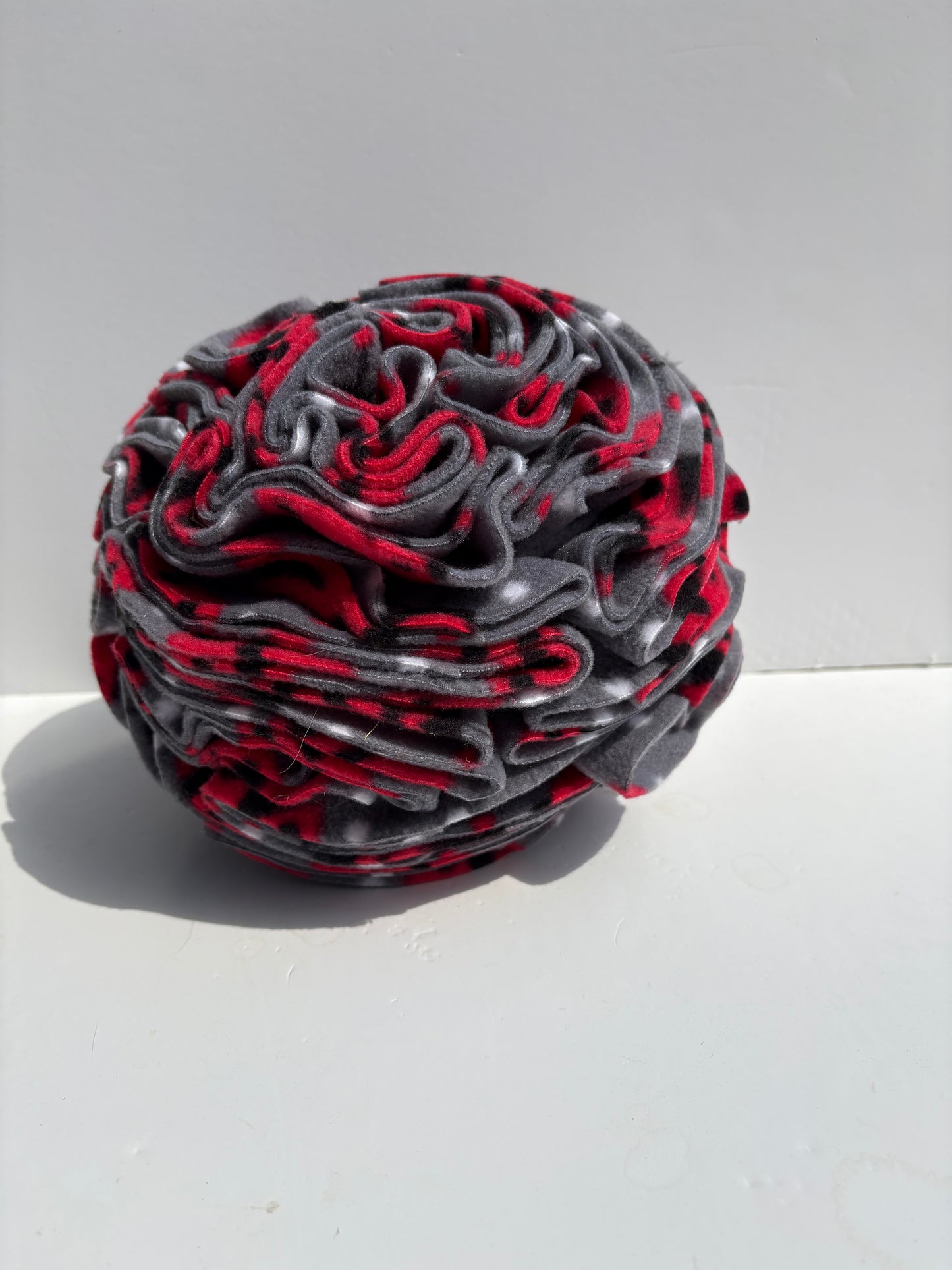 Dog Snuffle Ball 8” Ladybird print