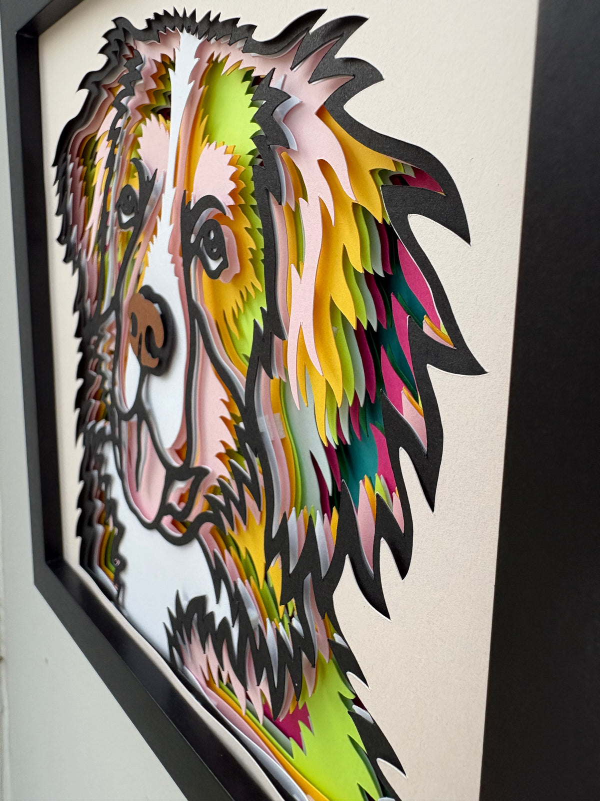 3D Bernese Mountain Dog Artwork