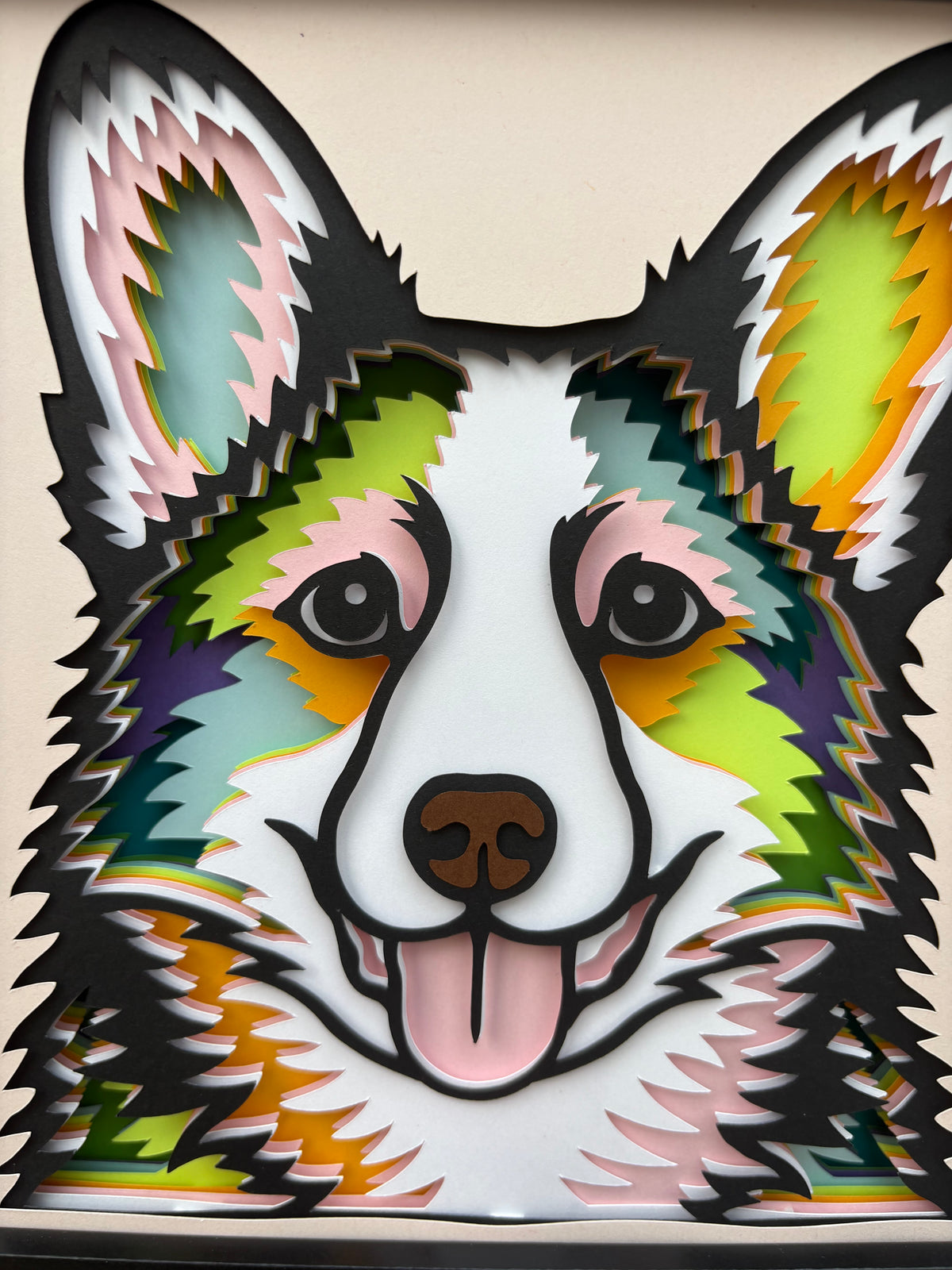 3D Corgi Dog Artwork