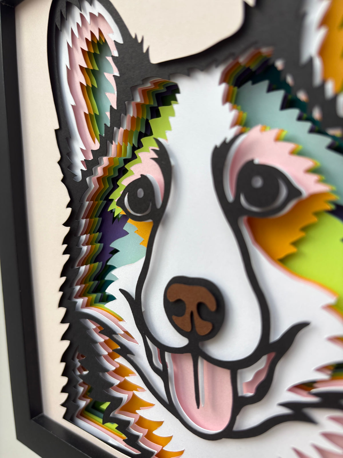 3D Corgi Dog Artwork