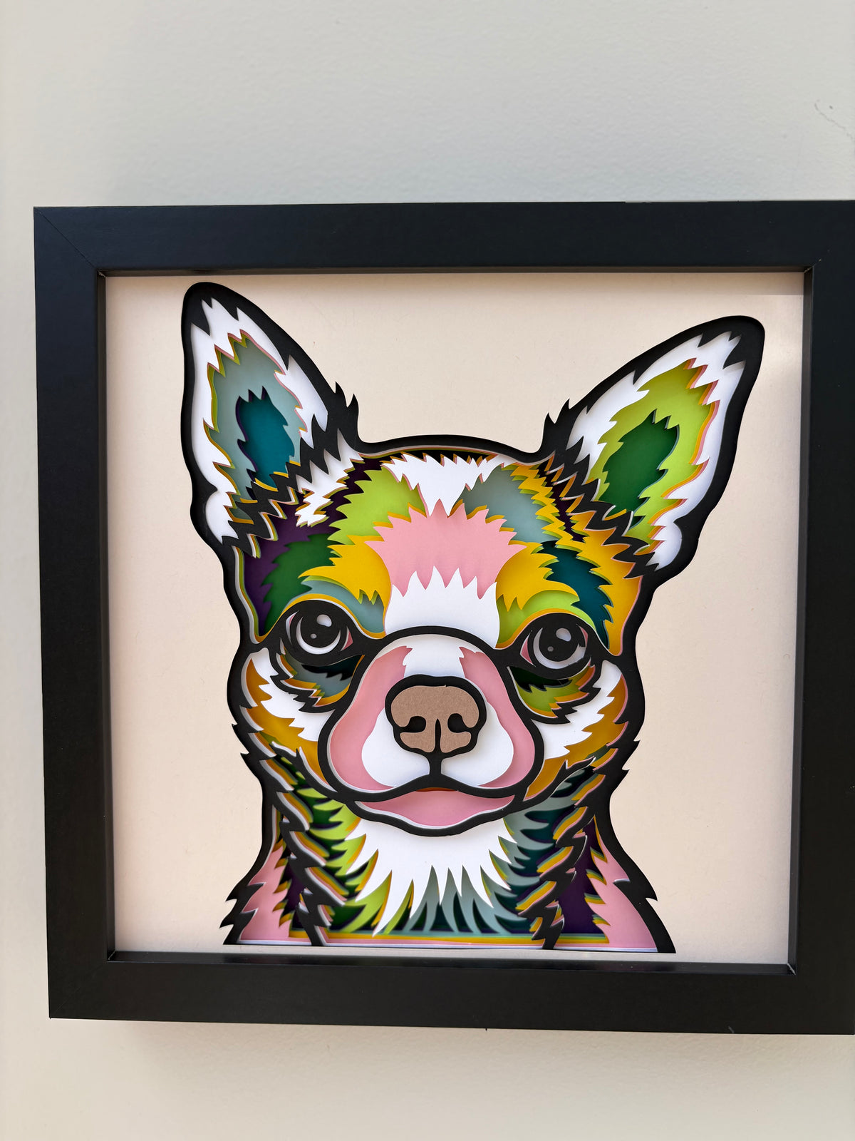3D Chihuahua Dog Artwork