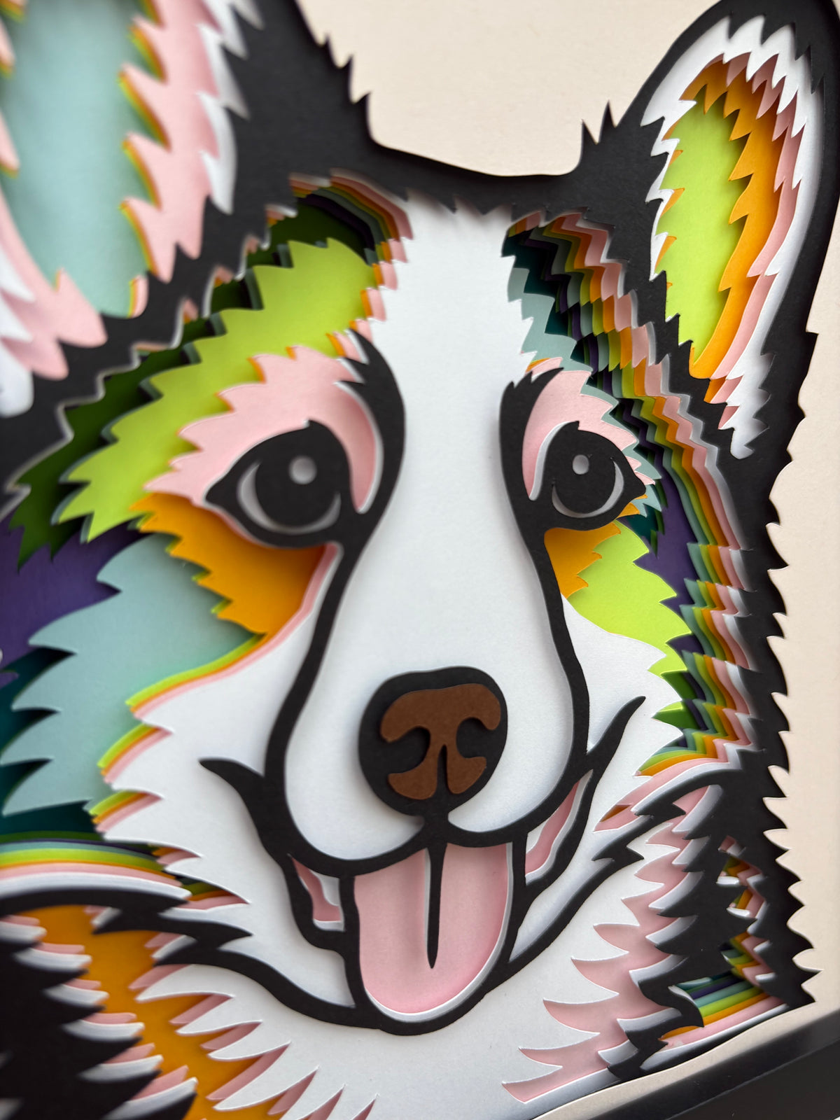 3D Corgi Dog Artwork
