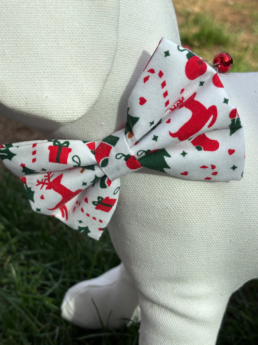 White Christmas Deer