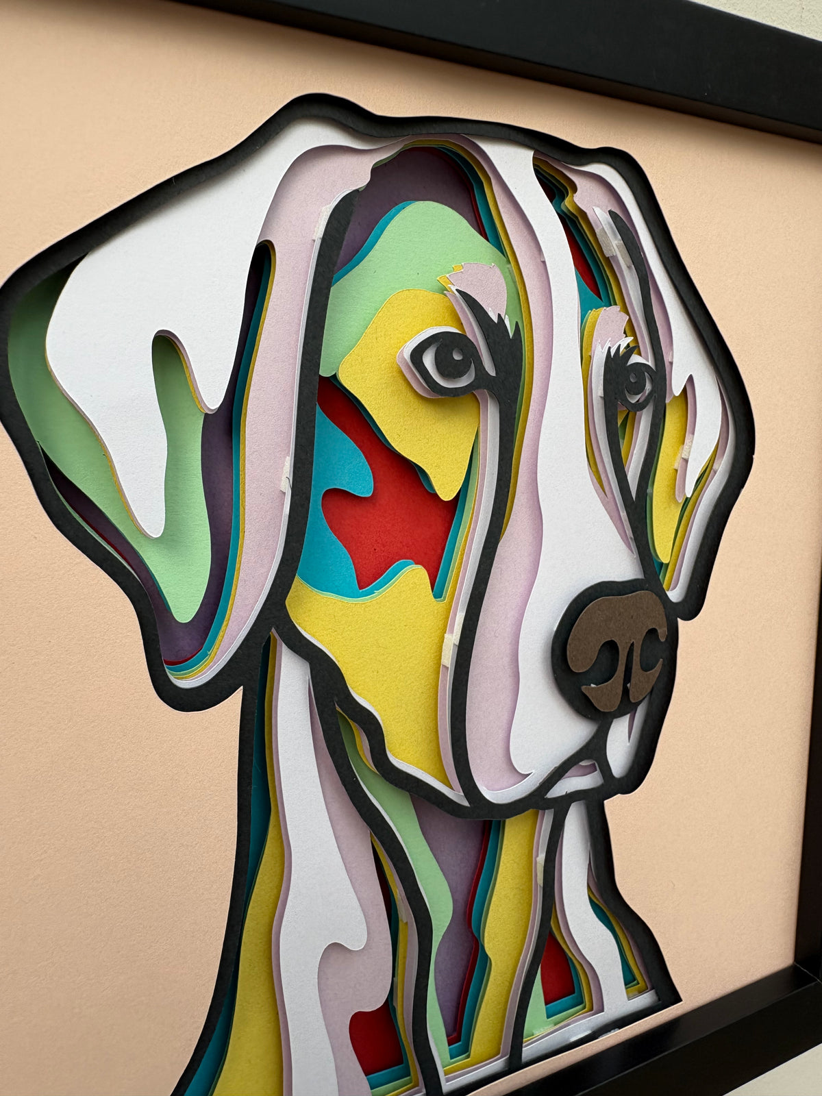 3D Doberman Dog Artwork