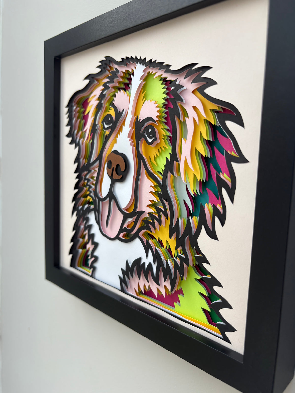 3D Bernese Mountain Dog Artwork
