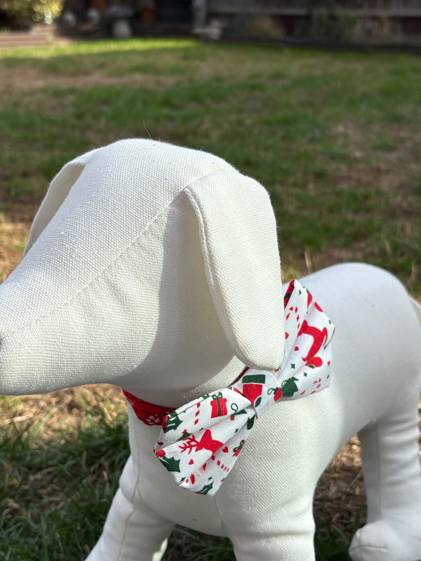 White Christmas Deer