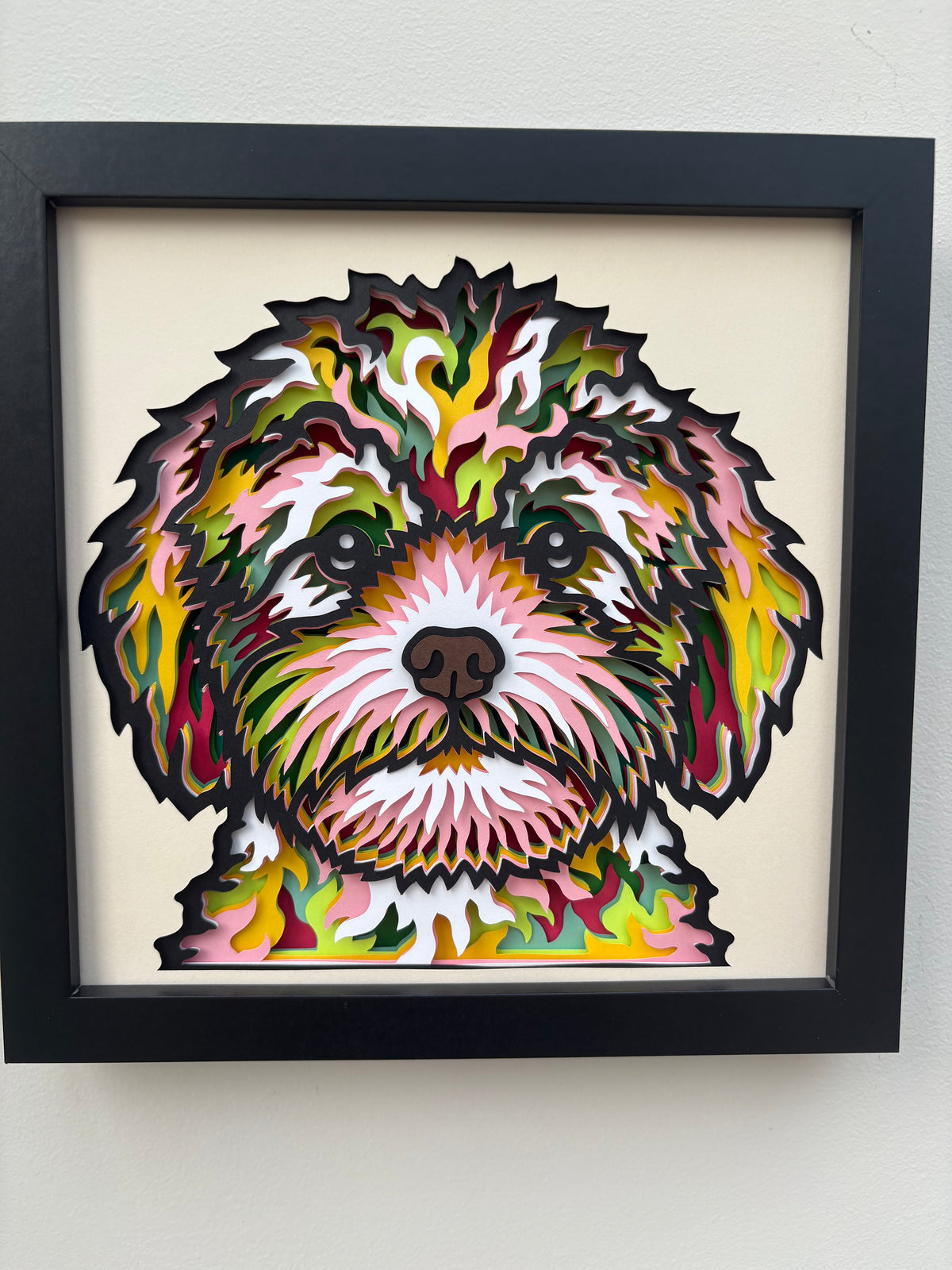 3D Cavapoo Dog Artwork