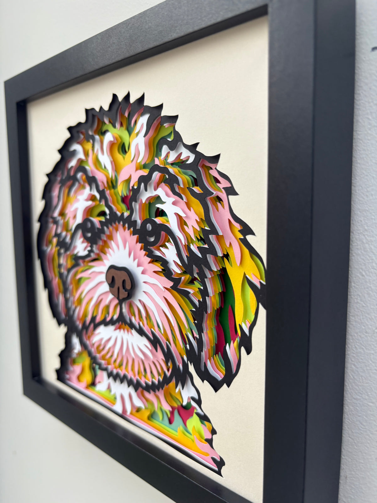 3D Cavapoo Dog Artwork
