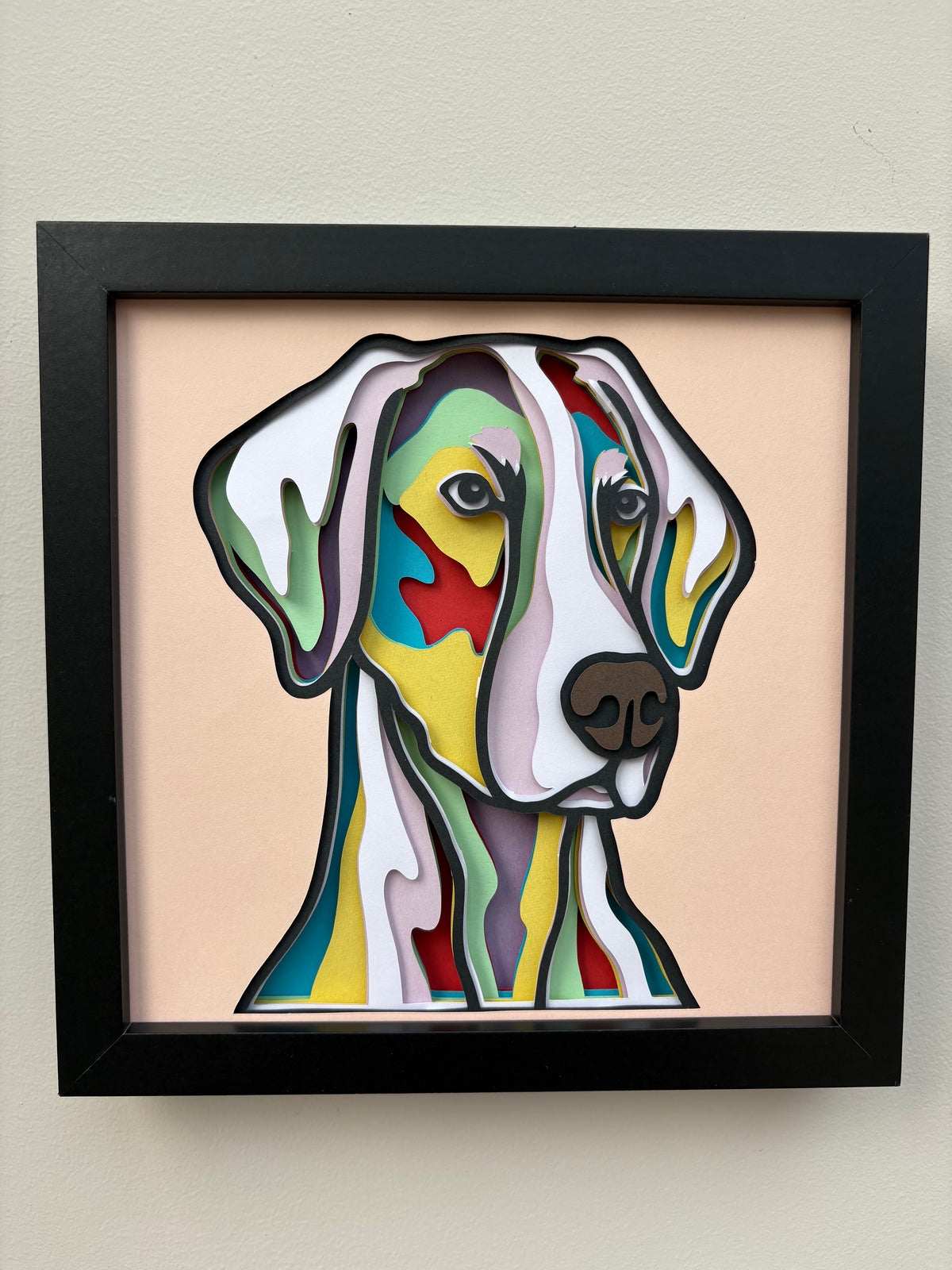 3D Doberman Dog Artwork
