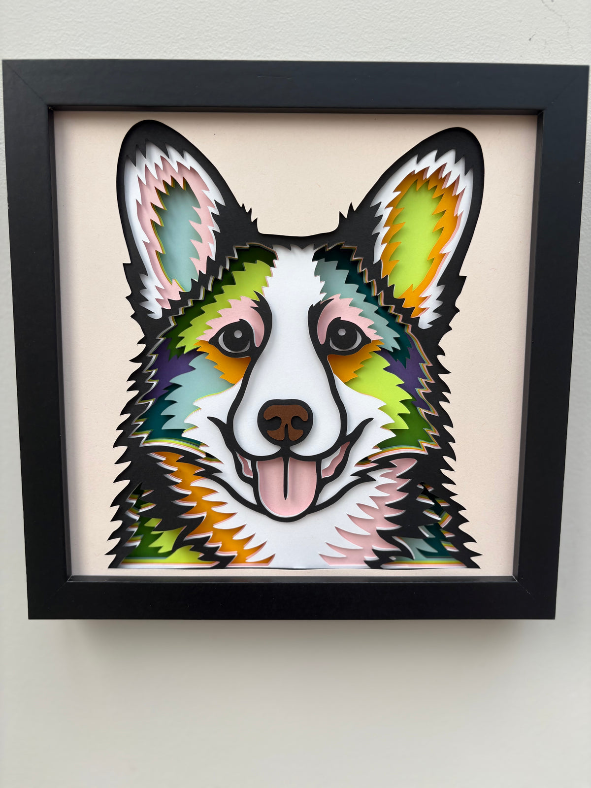 3D Corgi Dog Artwork