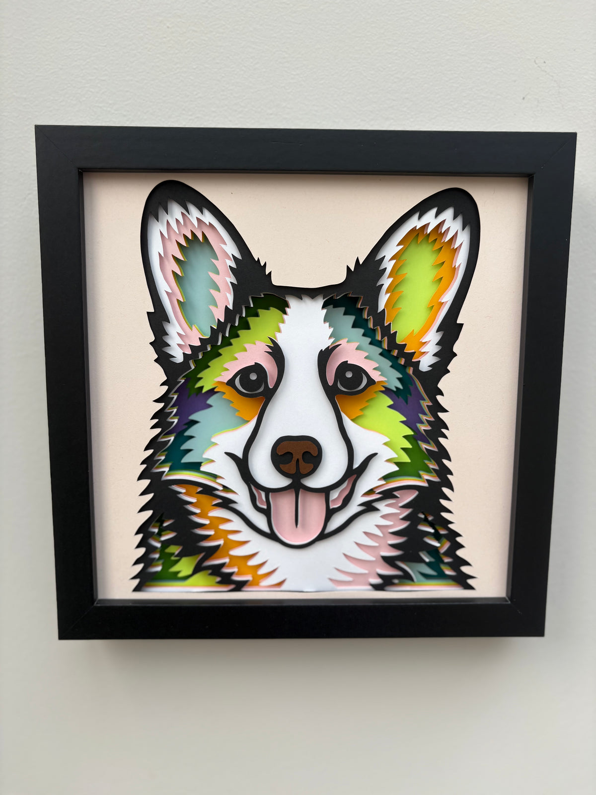 3D Corgi Dog Artwork