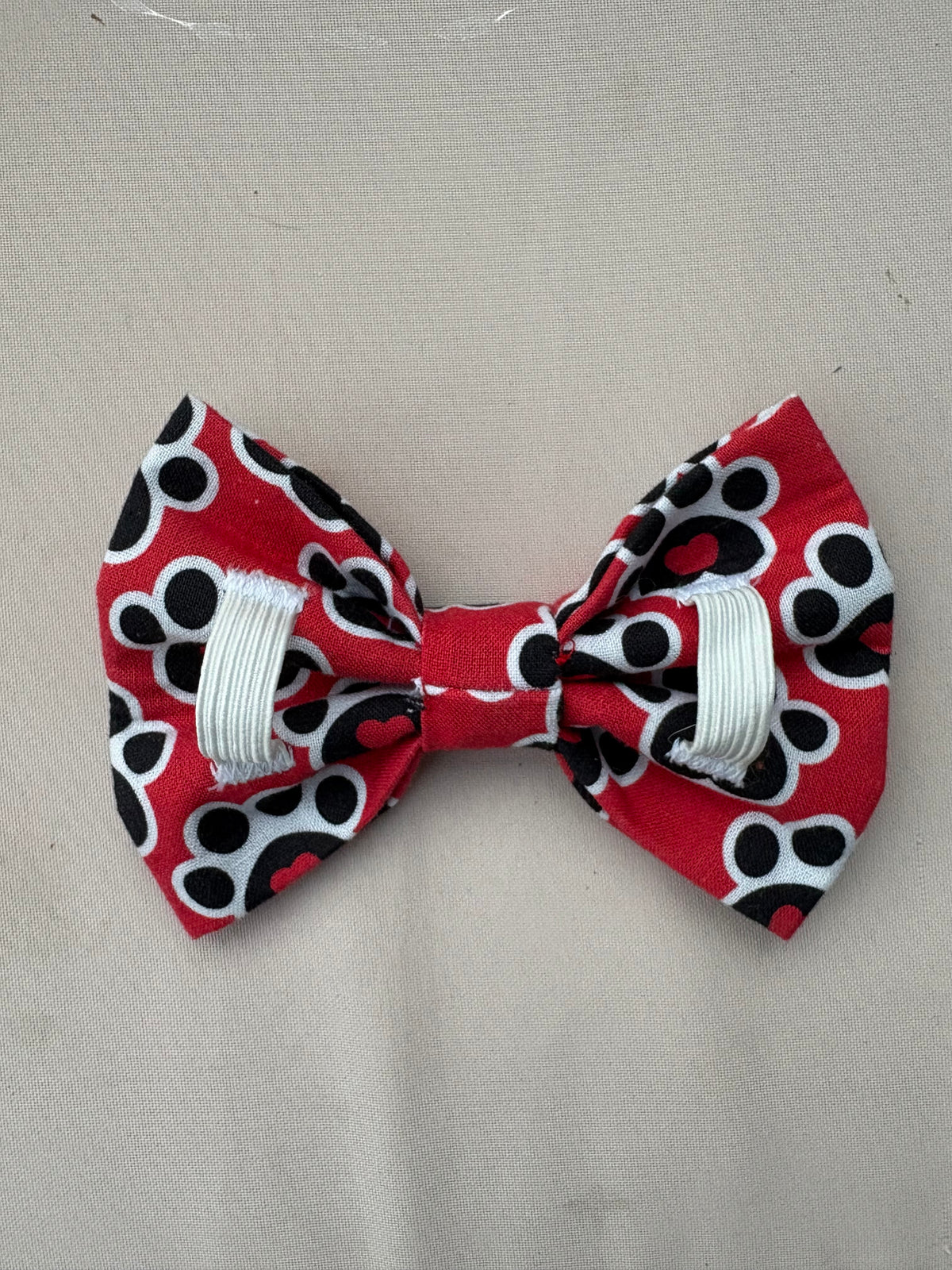 Red Paw Bow