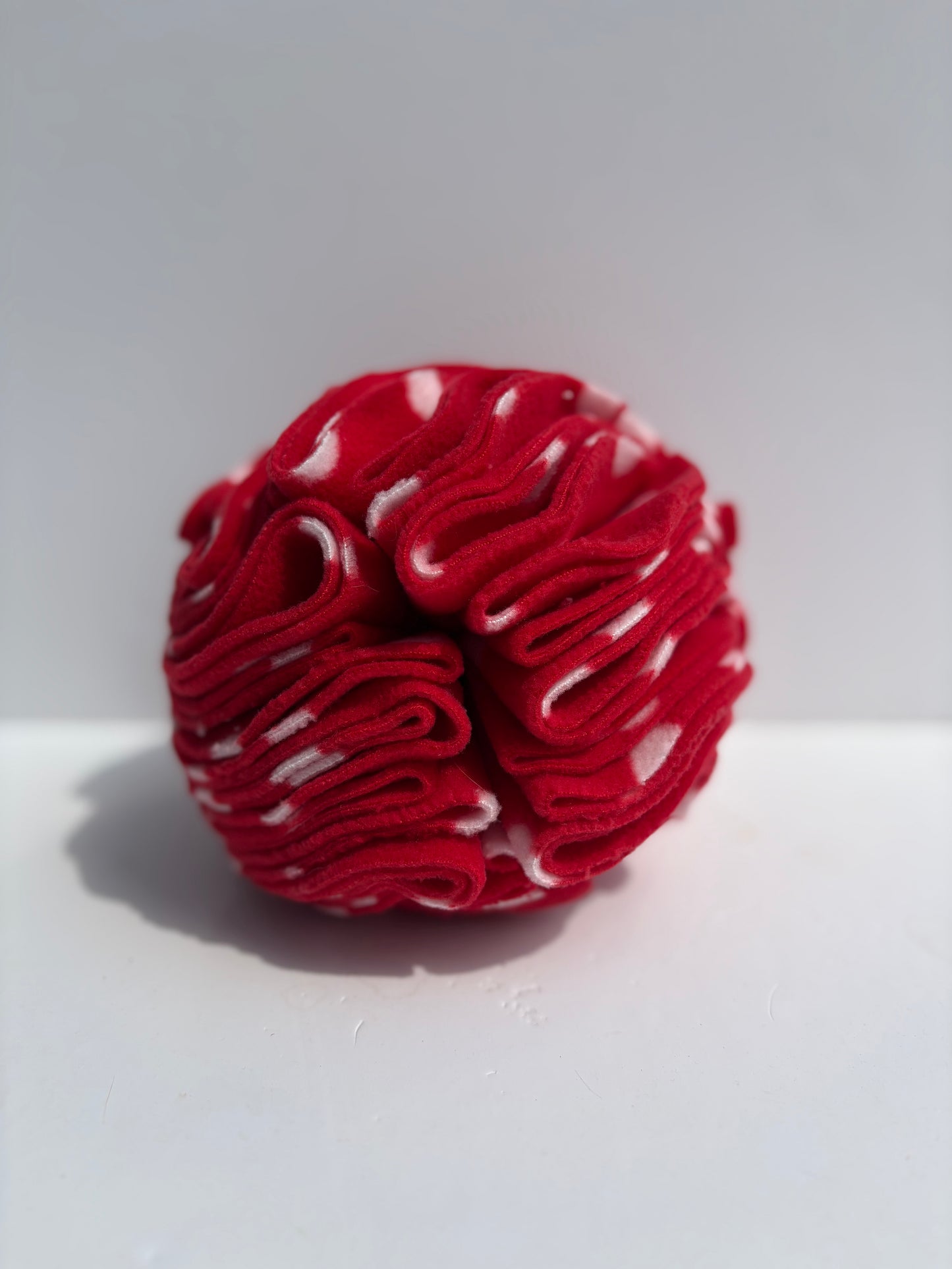 Dog Snuffle Ball 6” Red Spot