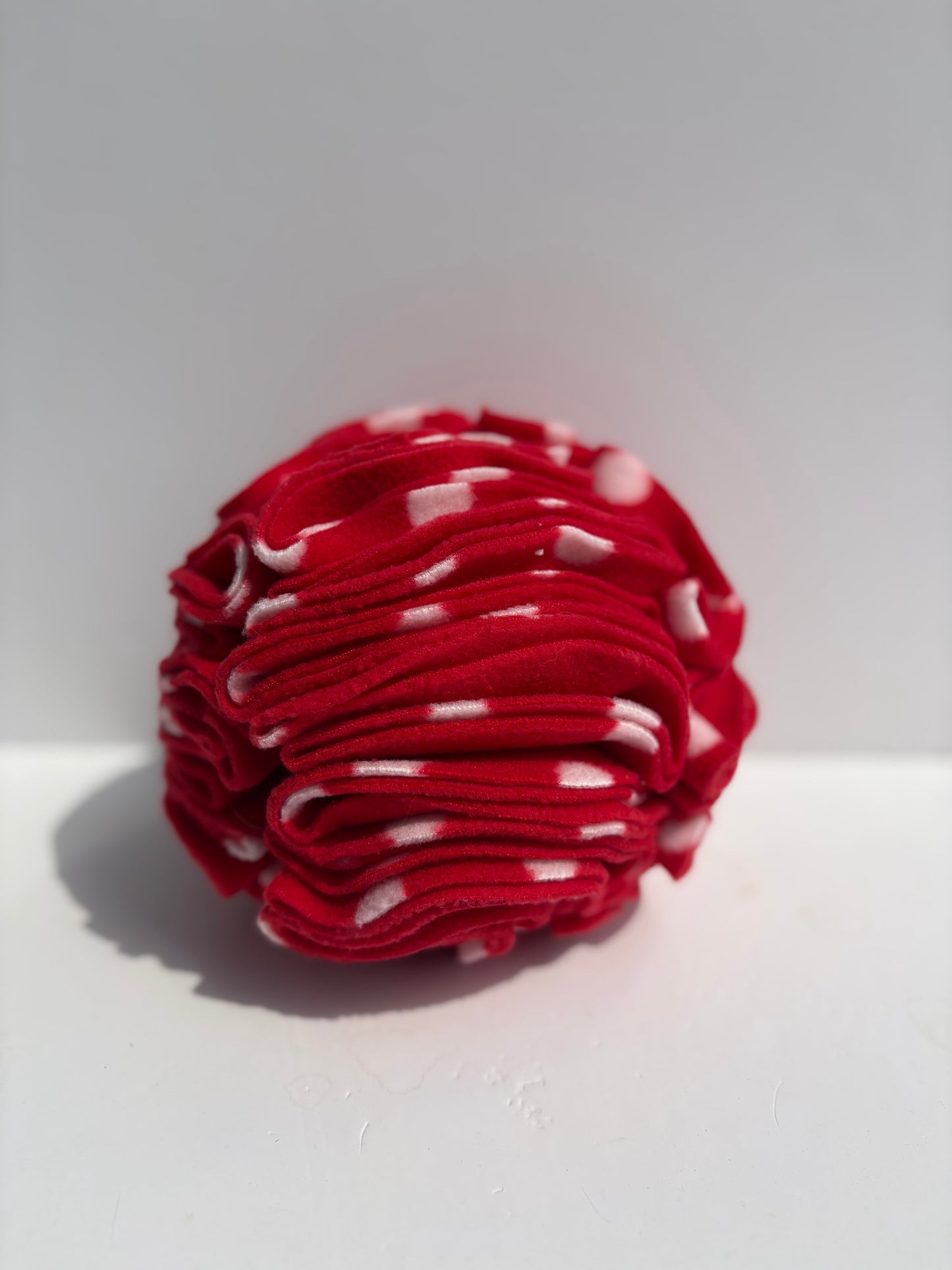 Dog Snuffle Ball 6” Red Spot