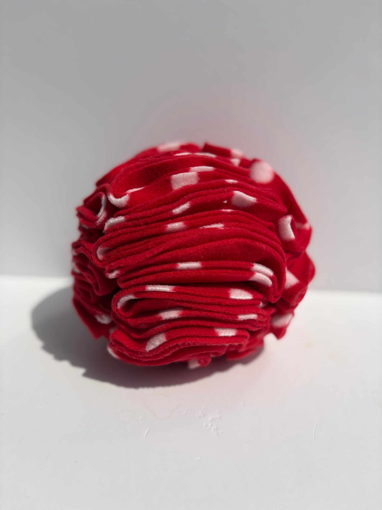 Dog Snuffle Ball 6” Red Spot