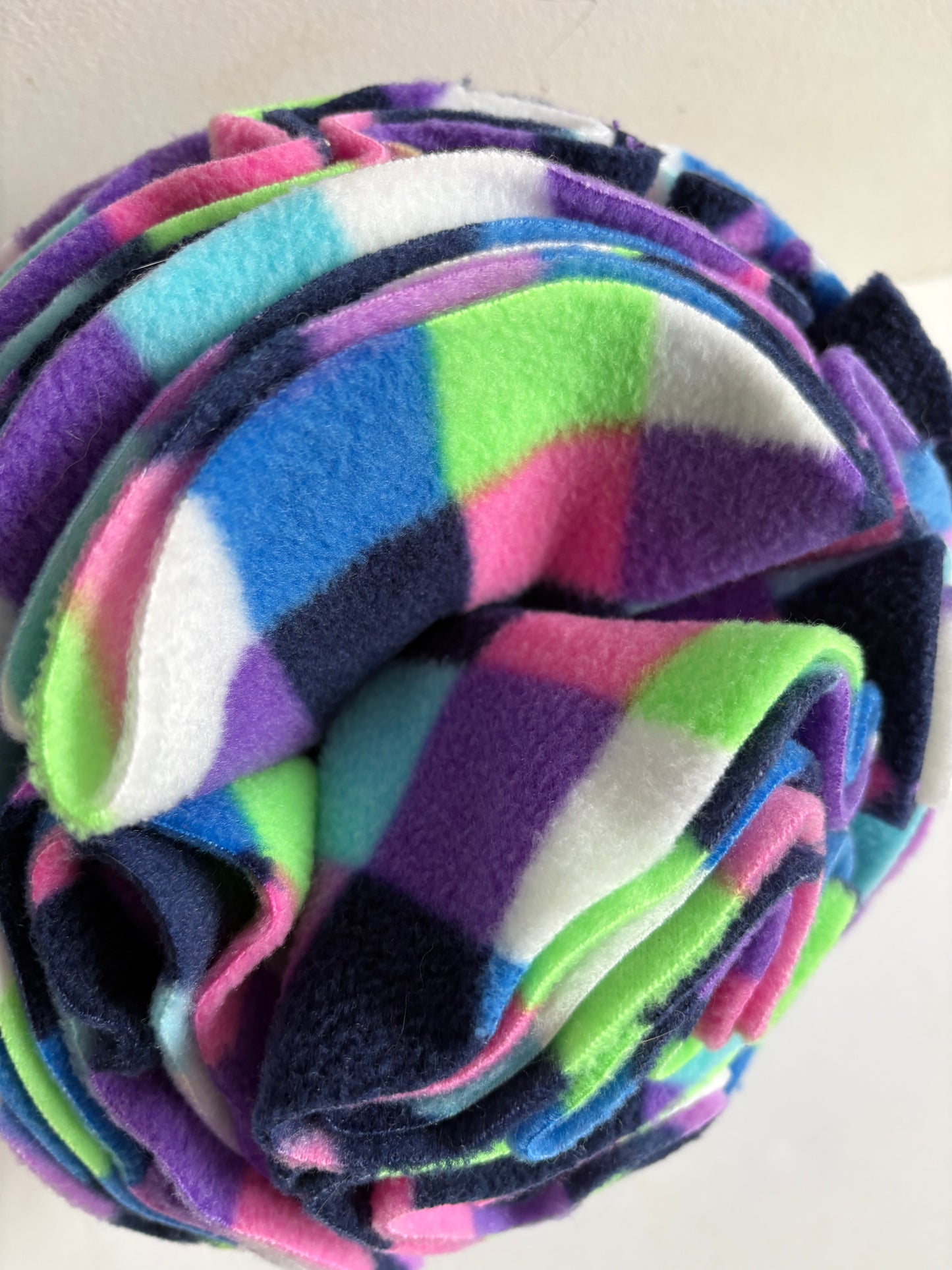 Dog Snuffle Ball 8” Purple Harlequin