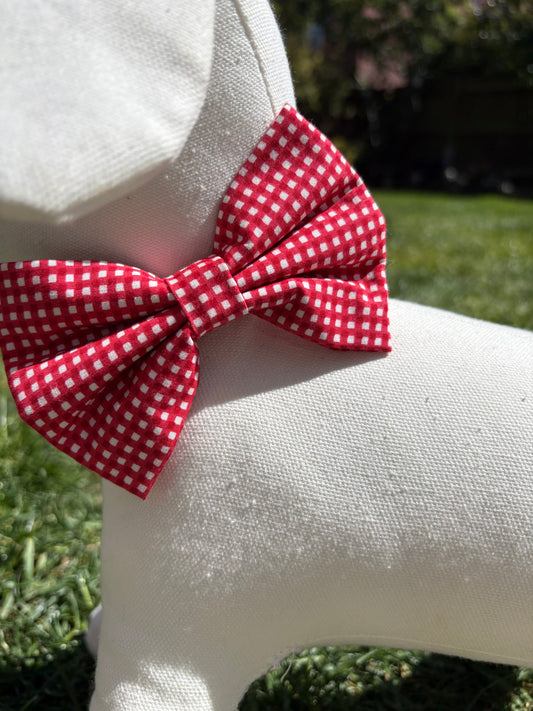 Pinky Red Bow
